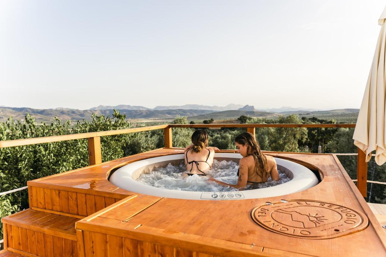 Alojamiento Rural Con Jacuzzi Privado Малага Екстериор снимка